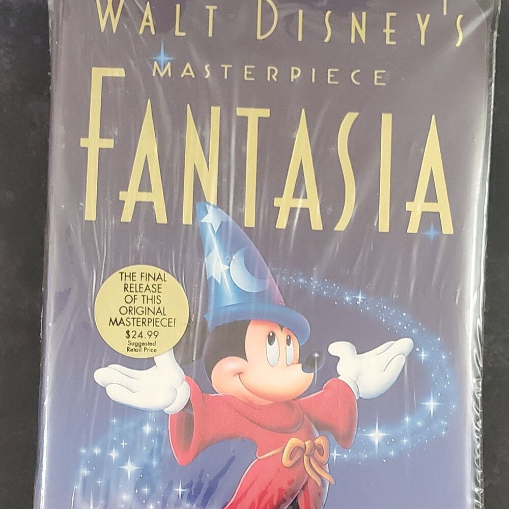 Walt Disney's Masterpiece Fantasia 1991 VHS Brand New Factory Sealed